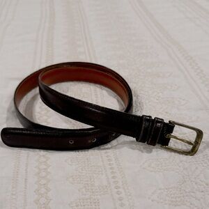 Vintage Coach Leather Brown Belt